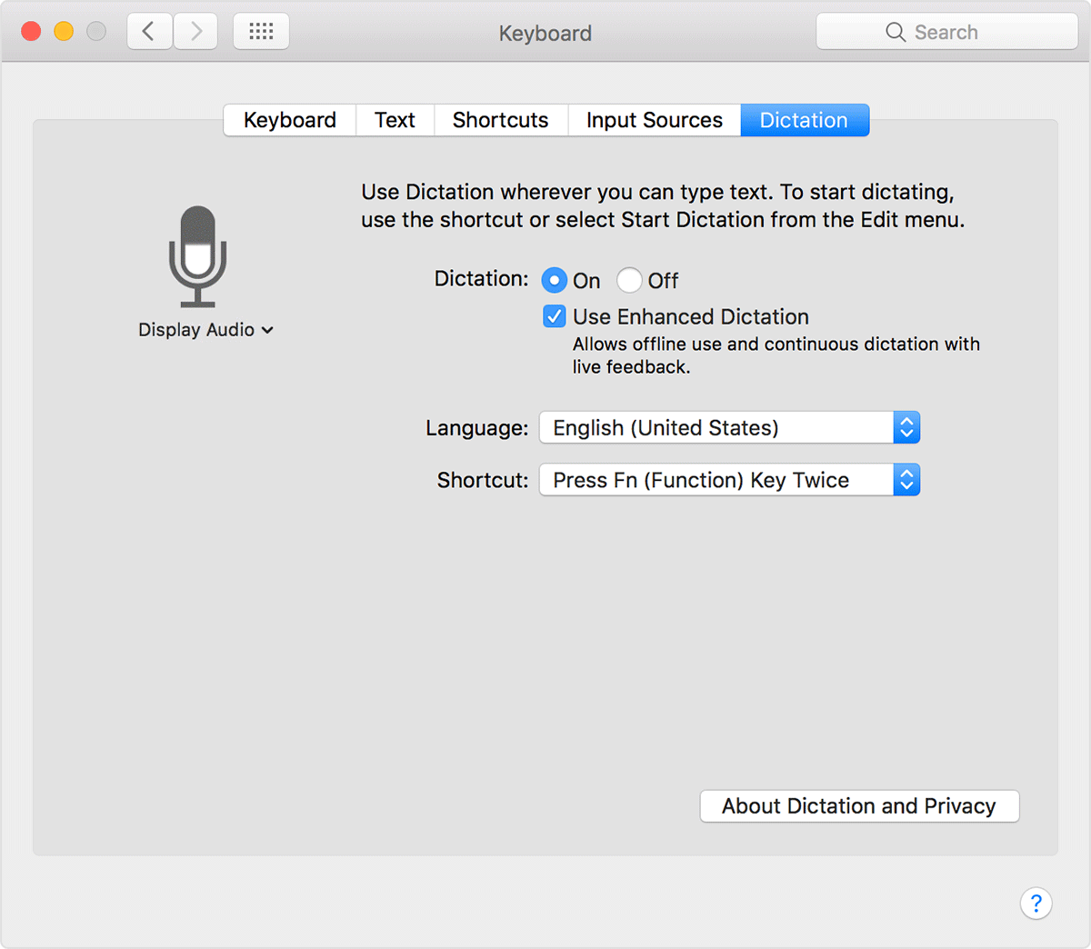 Apple dictation app for computer